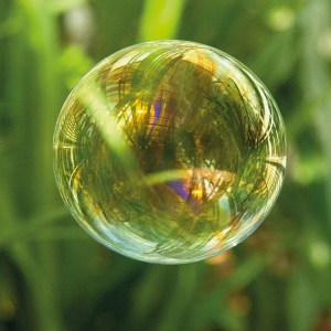 Seifenblasen auf Reisen