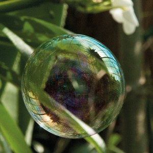 Seifenblasen auf Reisen