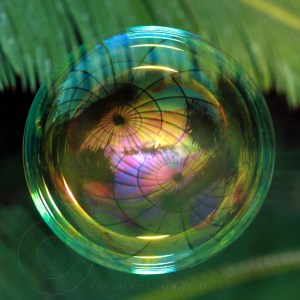 Seifenblasen auf Reisen