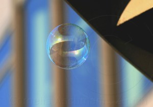 Seifenblasen auf Reisen