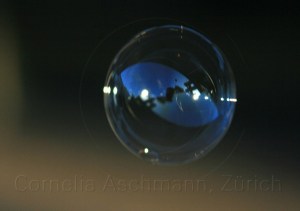 Seifenblasen auf Reisen