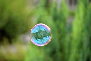 Seifenblasen auf Reisen