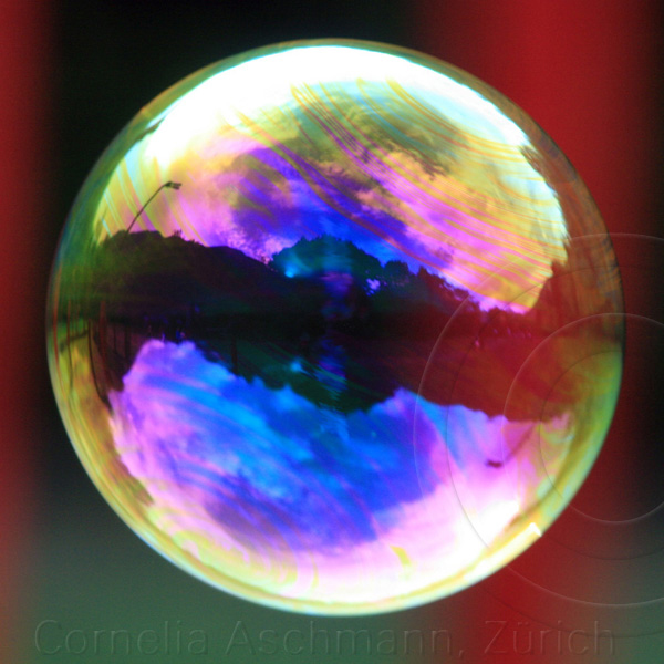 Seifenblasen auf Reisen