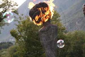 Seifenblasen auf Reisen