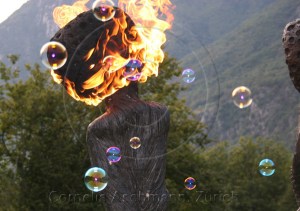 Seifenblasen auf Reisen