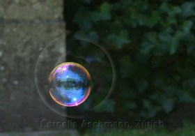 Seifenblasen auf Reisen