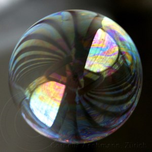 Seifenblasen auf Reisen