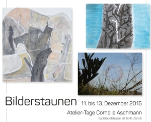 Bilderstaunen - Atelier-Tage bei Cornelia Aschmann 2015