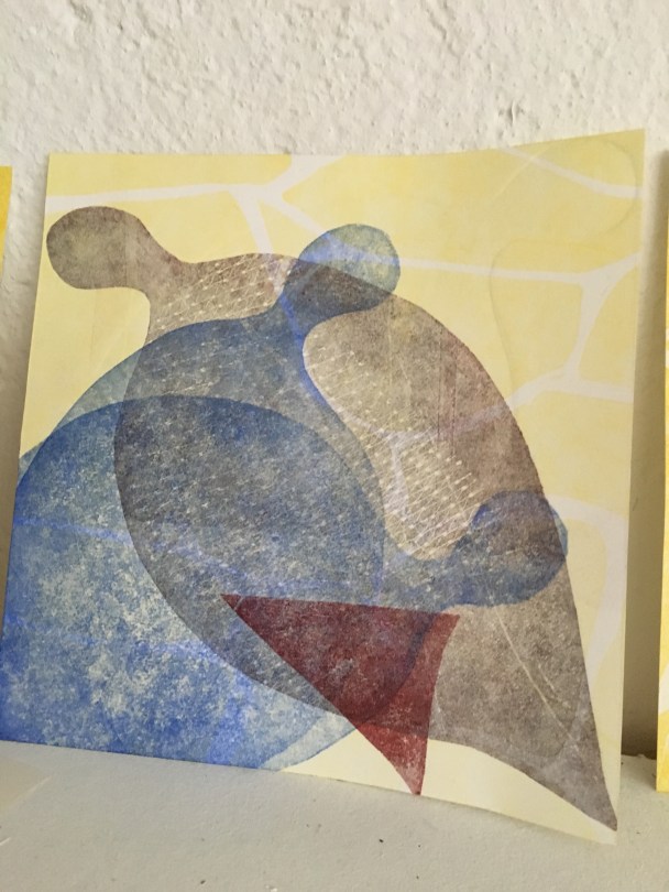 Drucke und Fotografien in der Ausstellung "Künstler im Quartier", Wiedikon Zürich