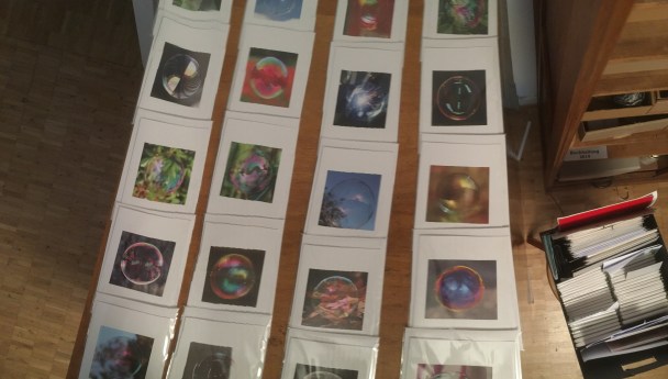 Neue Doppelkarten mit Seifenblasen Sujets